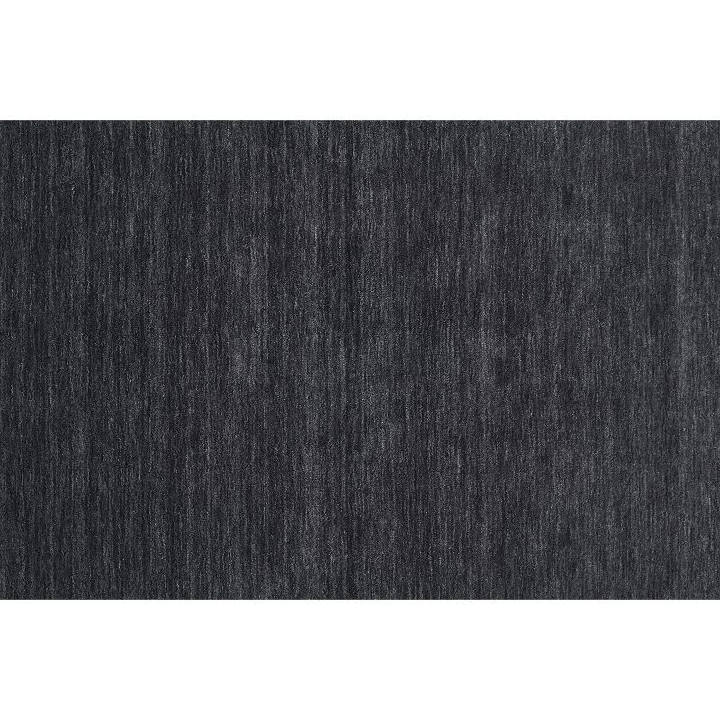 Weave and Wander Celano Black Distressed Rug