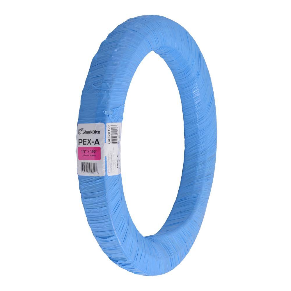 SharkBite 12 in. x 100 ft. Coil Blue PEX-A Pipe UA60B100