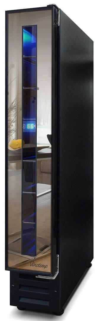 Vinotemp VT7BMSLFE 6 Inch Silver Wine Cooler