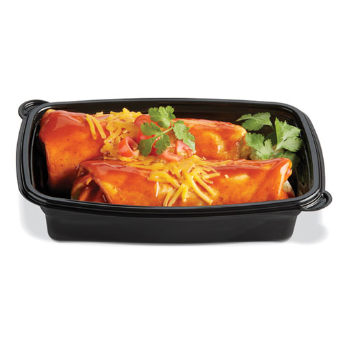 PRIMEandreg; CH2-32 Homefresh Entree 32 oz Black Rectangular Base | CH2-32