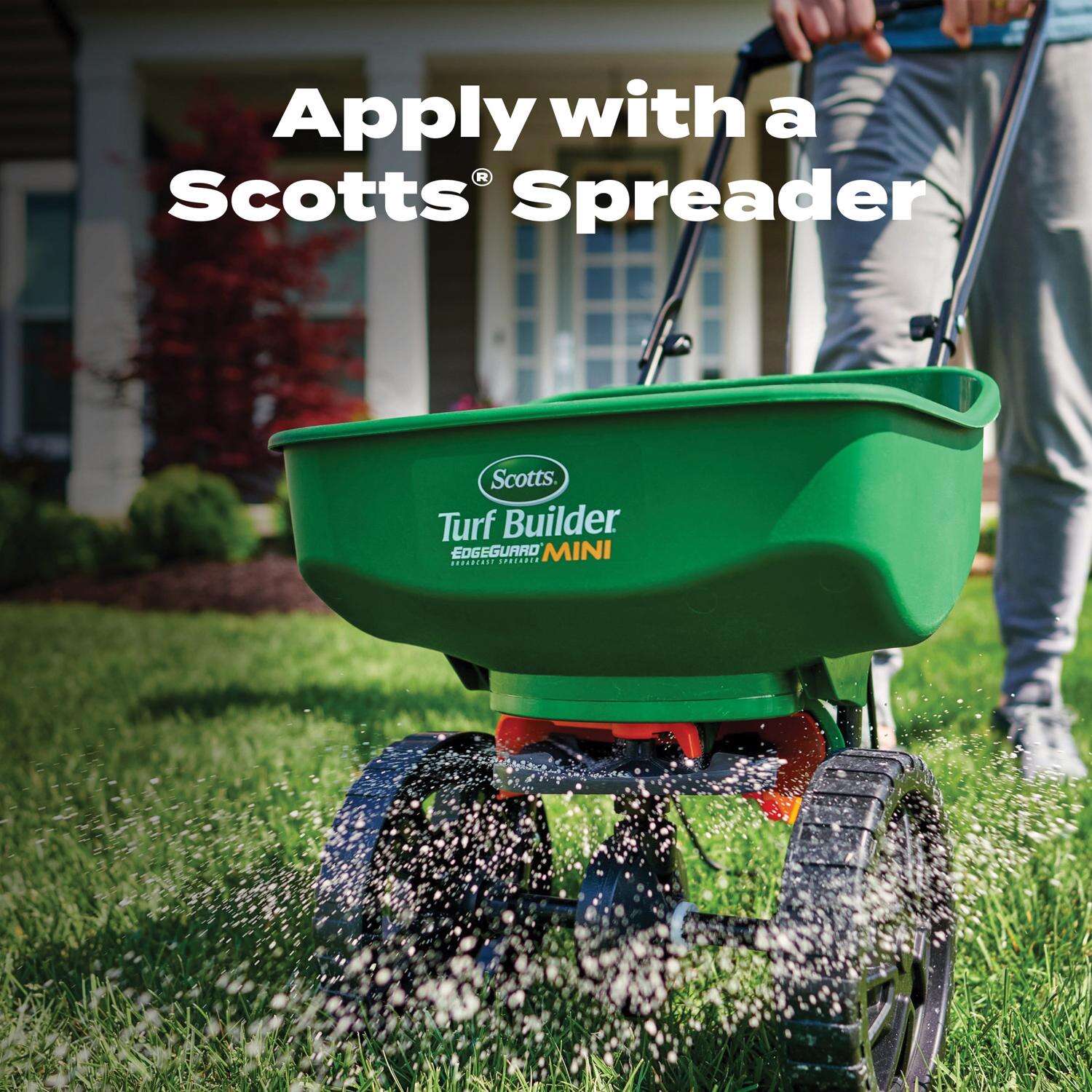 Scotts Turf Builder Halts Crabgrass Preventer Lawn Fertilizer For Multiple Grass Types 15000 sq ft