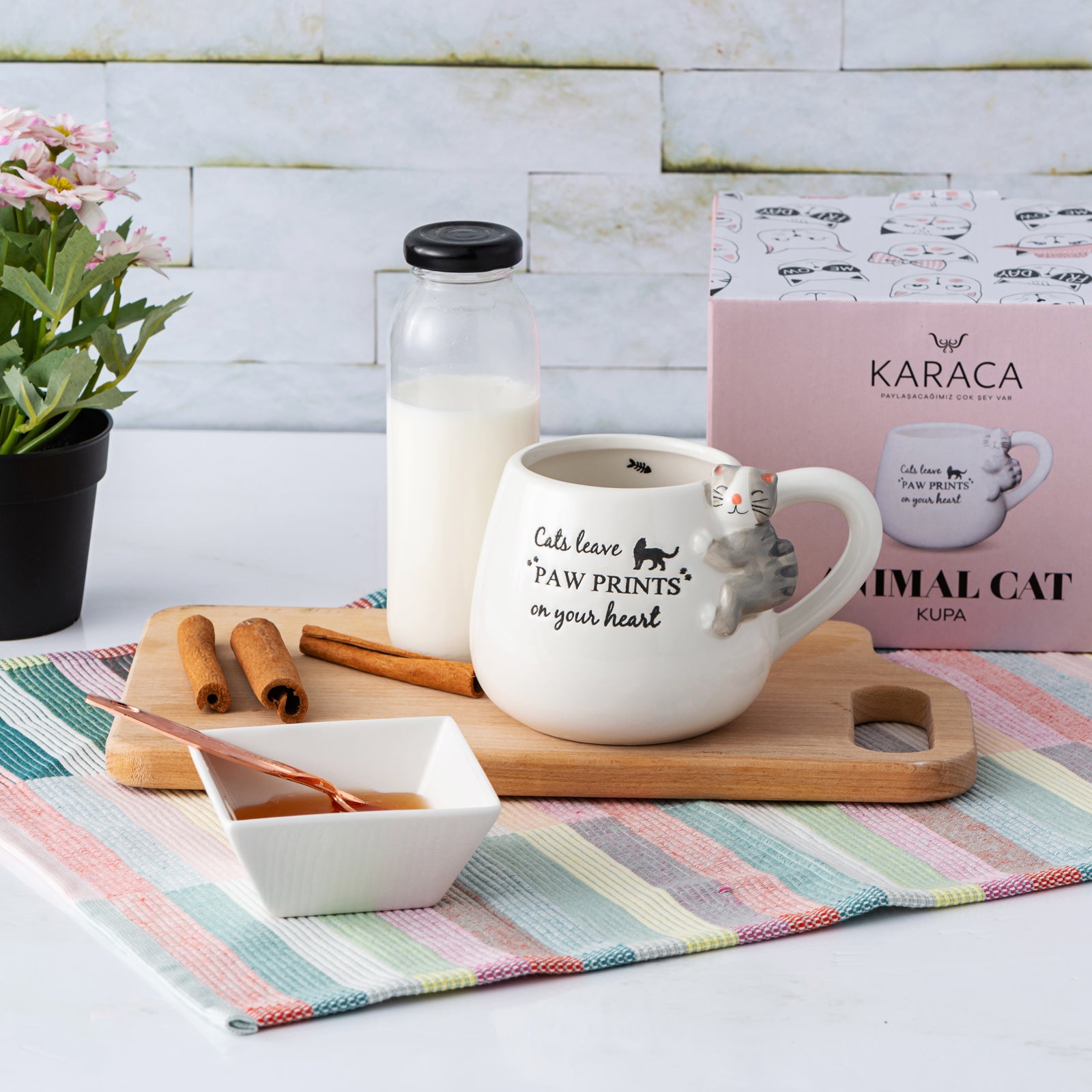 Karaca Animal Cat Mug 153.03.07.8757