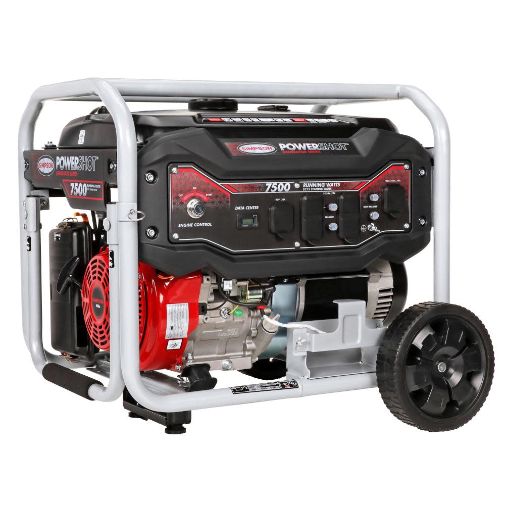 SIMPSON PowerShot Generator Portable 7500W/9375W ;