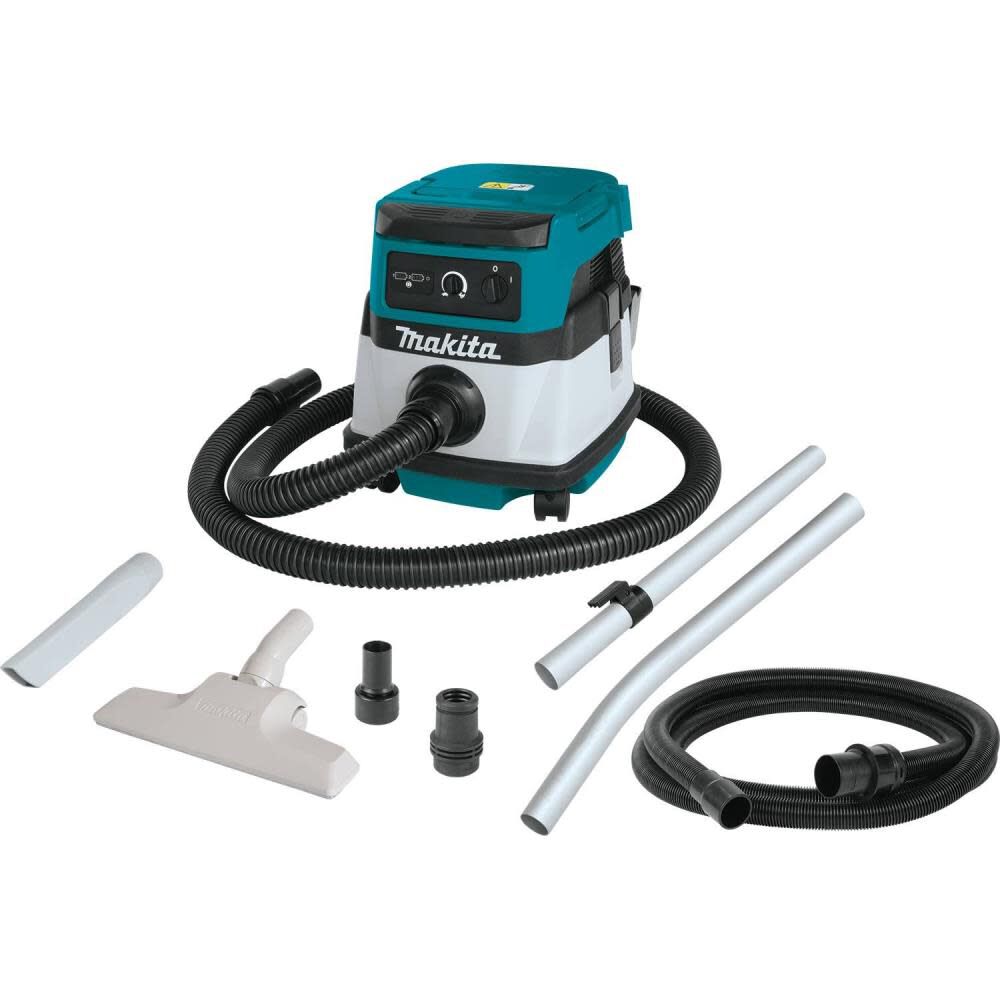 Makita 18V X2 LXT 36V /Corded 2.1 Gallon HEPA Dry Dust Extractor/Vacuum Kit XCV04PT from Makita