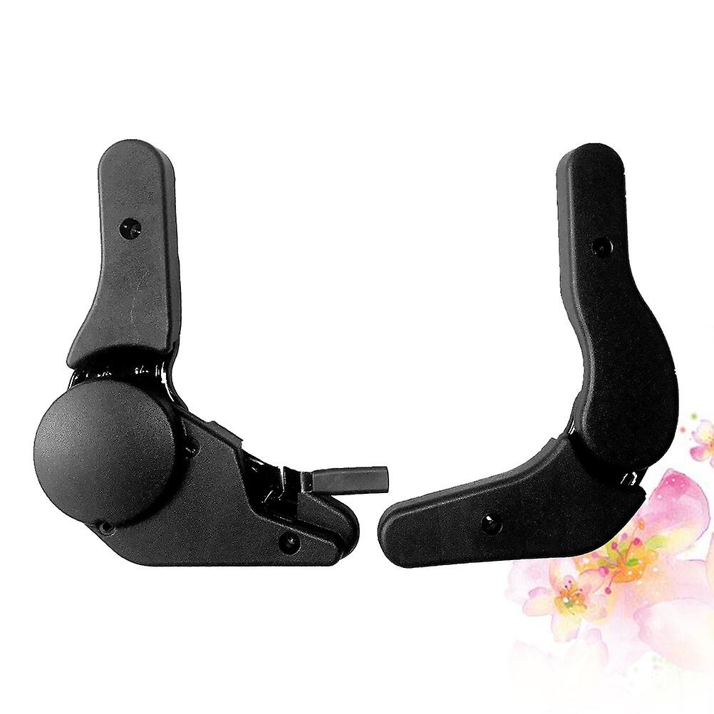 1 Set Seat Back Angle Adjuster Swivel Chair Accessories 180 Dgeree Adjustable For Racing Esports Chair (black)