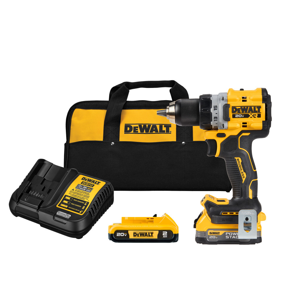 DEWALT 20V XR COMPACT DRILL DRIVER W/POWERSTACK