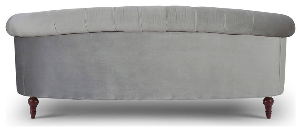 La Rosa Victorian Chesterfield Tufted Sofa   Traditional   Sofas   by Jennifer Taylor Home  Houzz