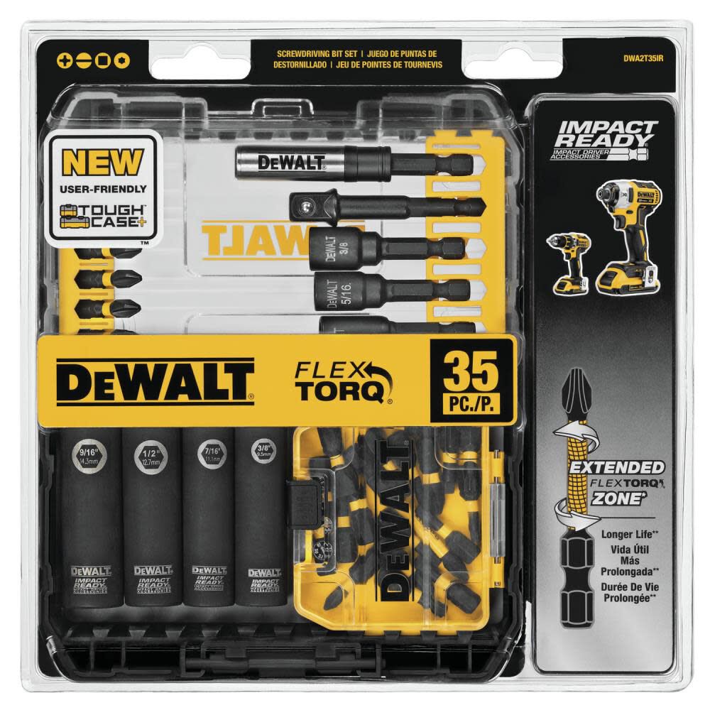 DEWALT 35PC Impact Ready Screwdriving Set DWA2T35IR from DEWALT