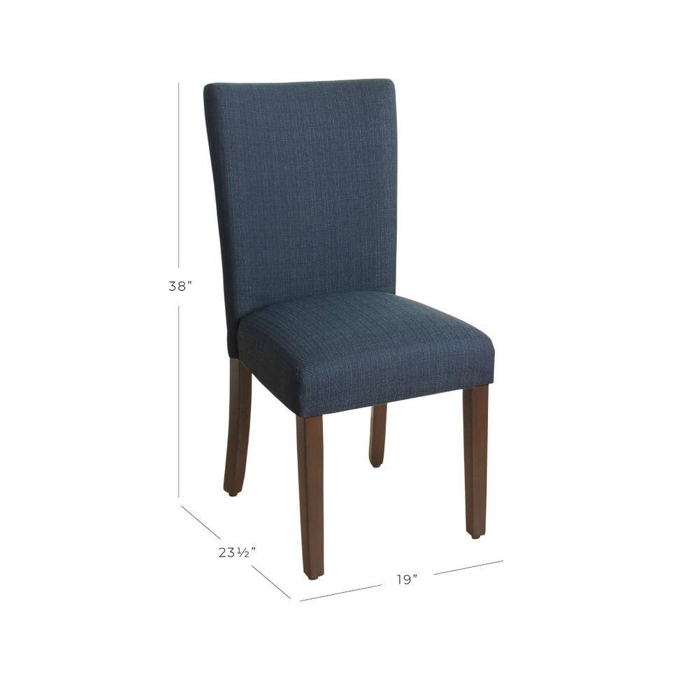 Homepop Classic Parsons Navy Blue Upholstered Dining Chair K6805-F2088