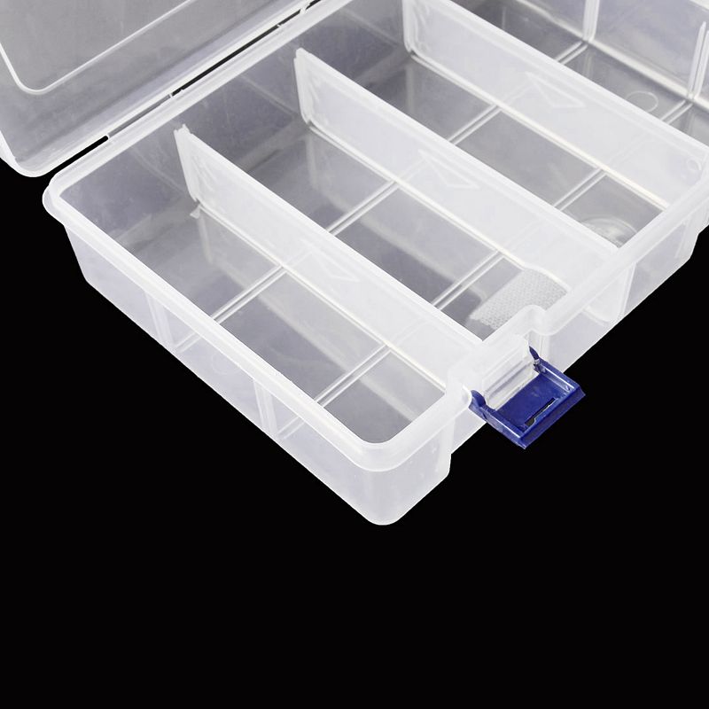 Home Desktop Tool Part Hardware Plastic Adjustable Storage Case Box Organizer