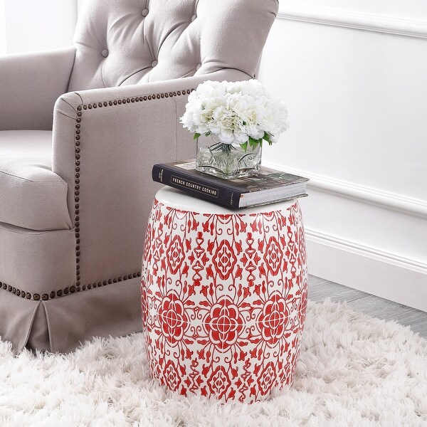 SAFAVIEH Sebryna Indoor/Outdoor Garden Stool