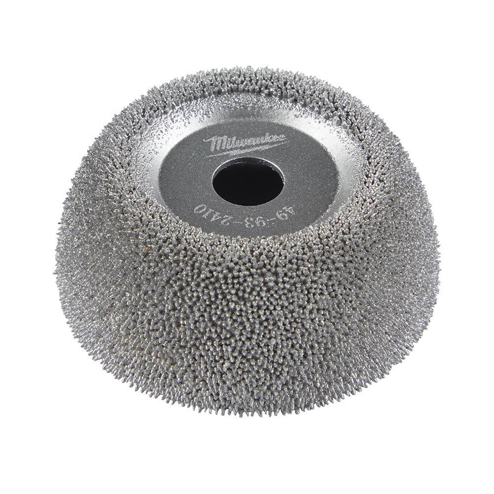 MW 2 in. Flared Contour Low Speed Tire Buffing Wheel 49-93-2410