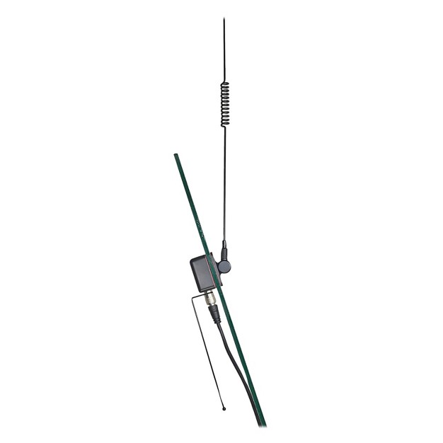 Tram 50 watt Pretuned Dual band 150 Mhz To 154 Mhz Vhf 450 Mhz To 470 Mhz Uhf Amateur Radio Antenna Kit With Glass Mount And Cable