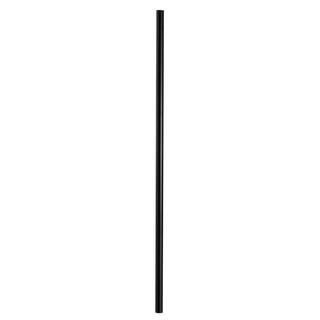 Precision 32 in. x 34 in. Black Pearl Matte Galvanized Steel Round Baluster (10-Pack) BAL-32-R-BP