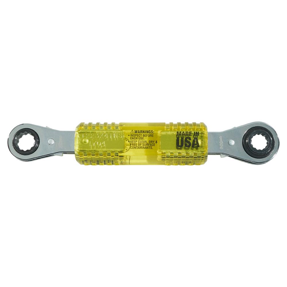 Linemanand#8217;s Insulated 4-in-1 Box Wrench ;