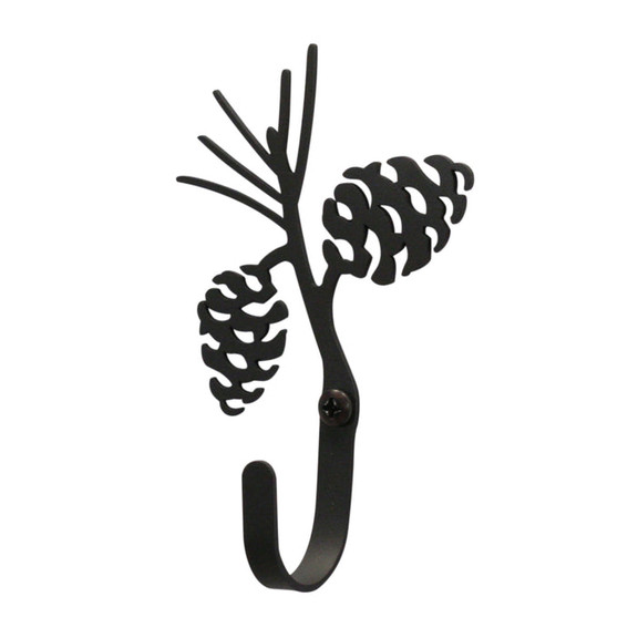 Village Wrought Pinecone   Wall Hook