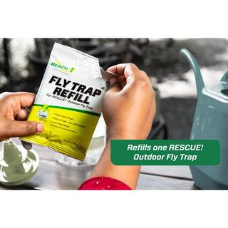 RESCUE Outdoor Fly Trap Canister Refill FTA-DB12