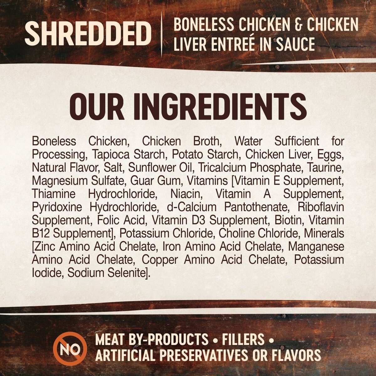 Wellness CORE Signature Selects Shredded Boneless Chicken and Chicken Liver Entree in Sauce Grain-Free Canned Cat Food