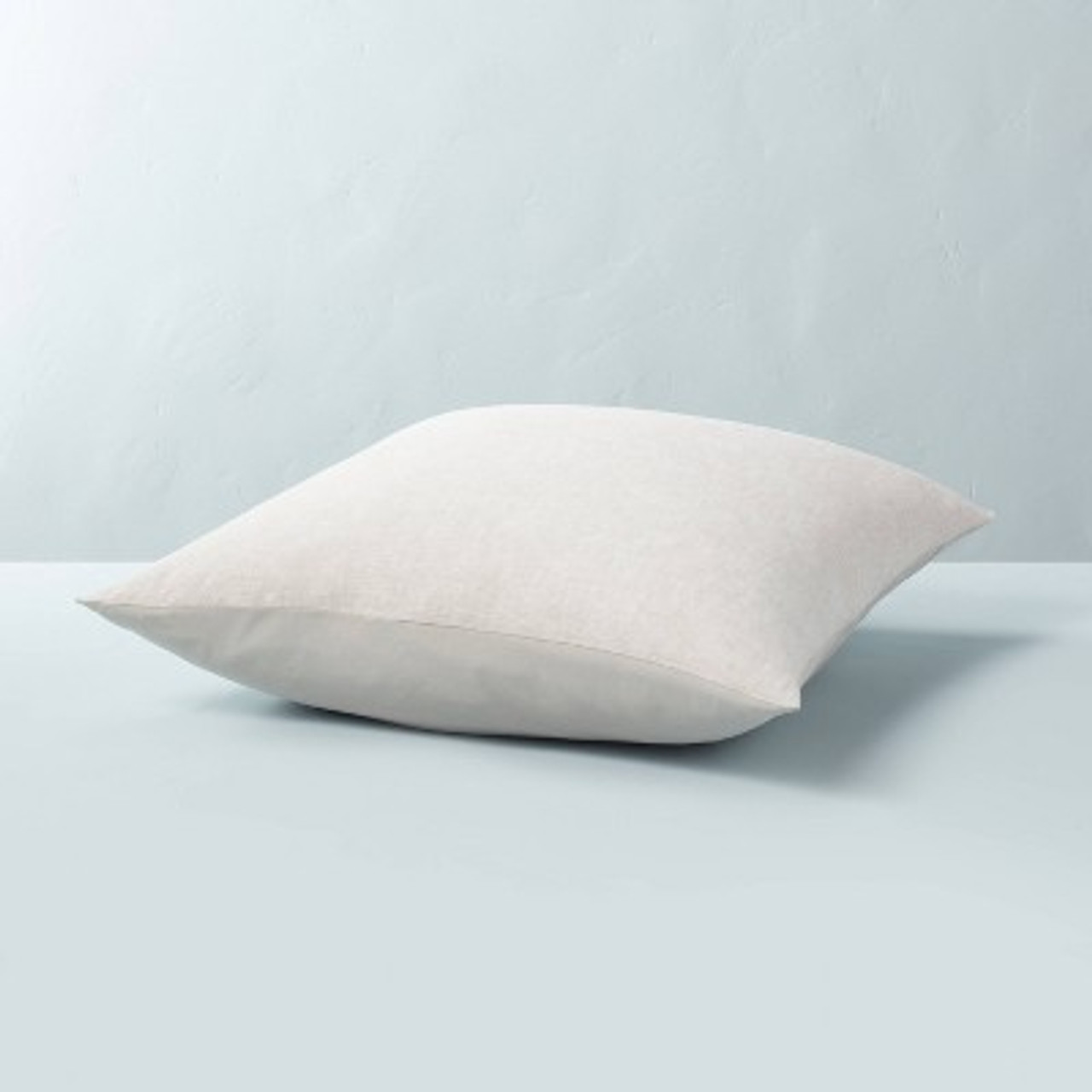 Euro Linen Blend Pillow Sham Jet Gray - Hearth and Hand™ with Magnolia