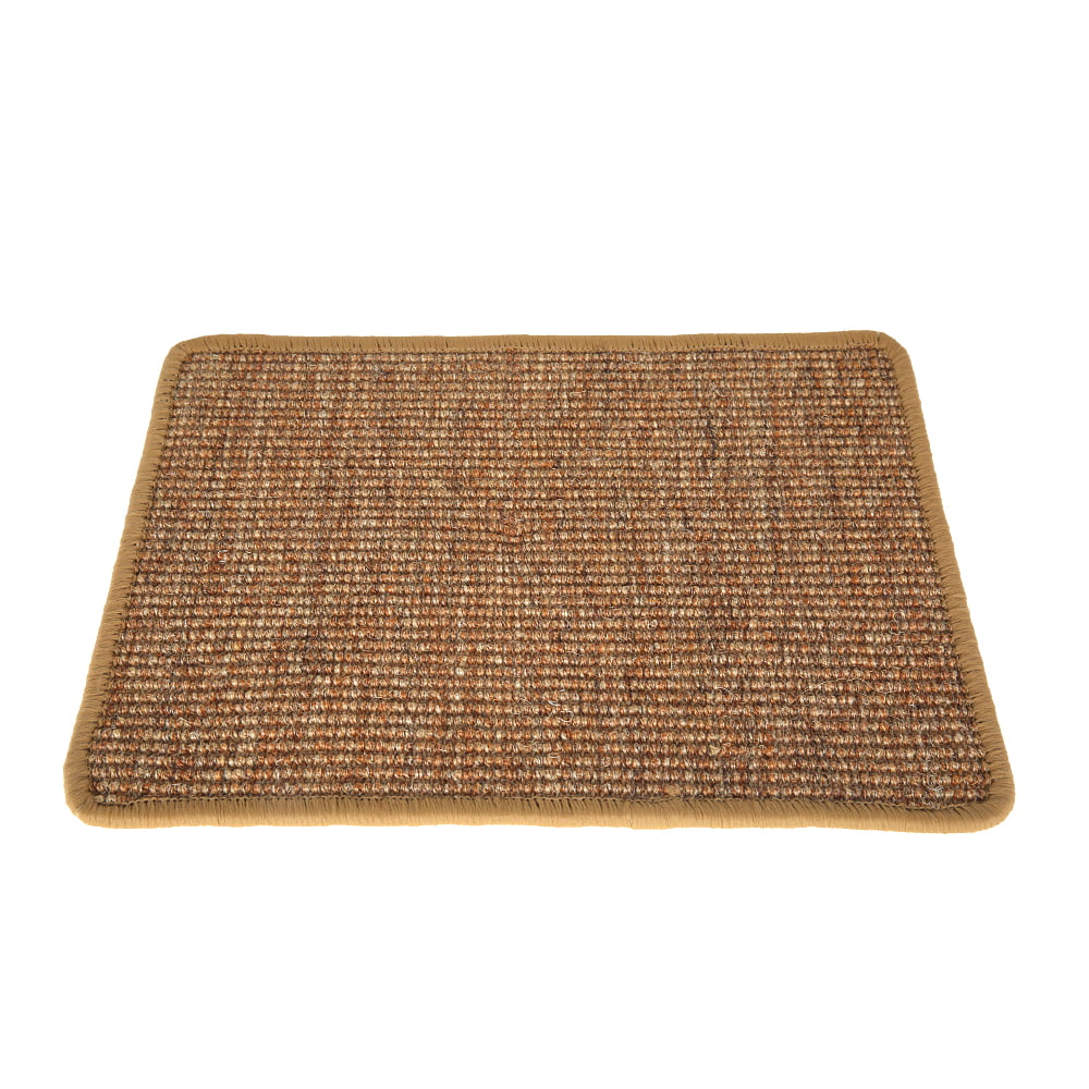 15.6 X 11.7 In Cat Scratching Mat， Large Natural Sisal Mats，Anti-Slip Cat Scratch Pad，Cat Grinding Claws Mat for Protect Carpets and Sofas Durable and Safe Will Not Harm Cat Paws