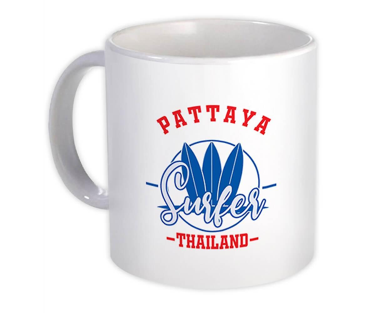 Gift Mug: Pattaya Thailand Surfer