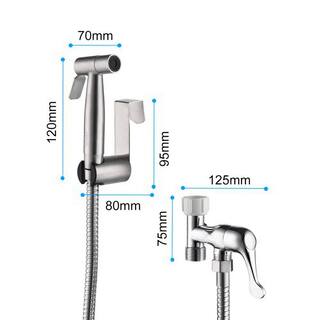 Handheld Bidet Toilet Sprayer for Bathing Showering and Feminine Hygiene BW36412304