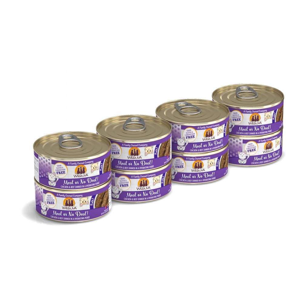 Weruva Classic Cat Pate Meal or No Deal! with Chicken and Beef Canned Ca