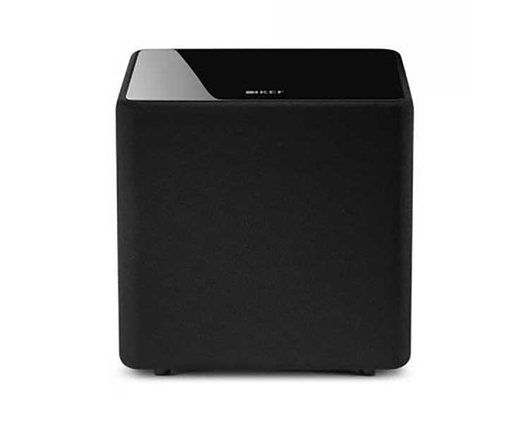 KEF Kube 8b Gloss Black Powered Subwoofer