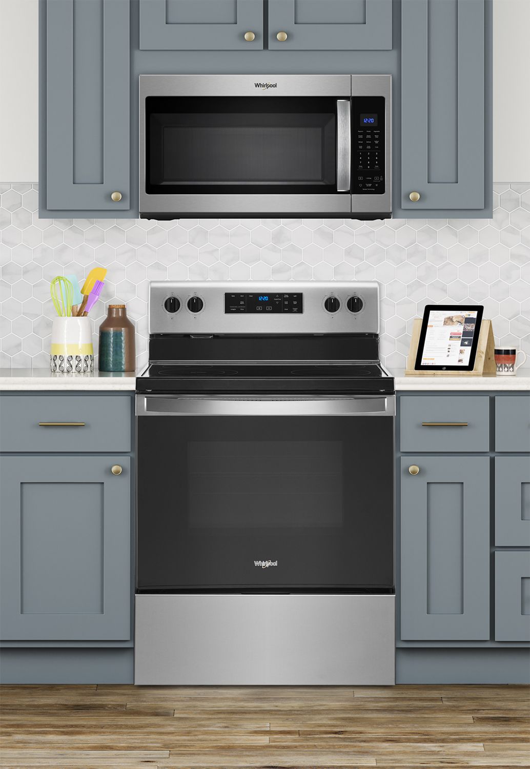 Whirlpool 5.3 Cu. Ft. Stainless Steel Electric Range With Frozen Bake Technology