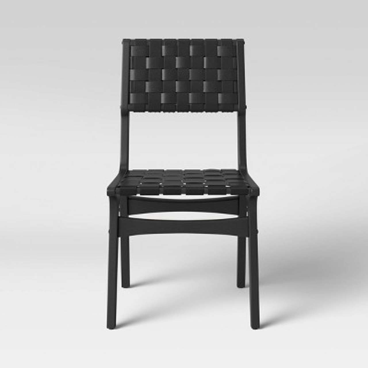 Ceylon Woven Dining Chair Black/Black - Opalhouse™