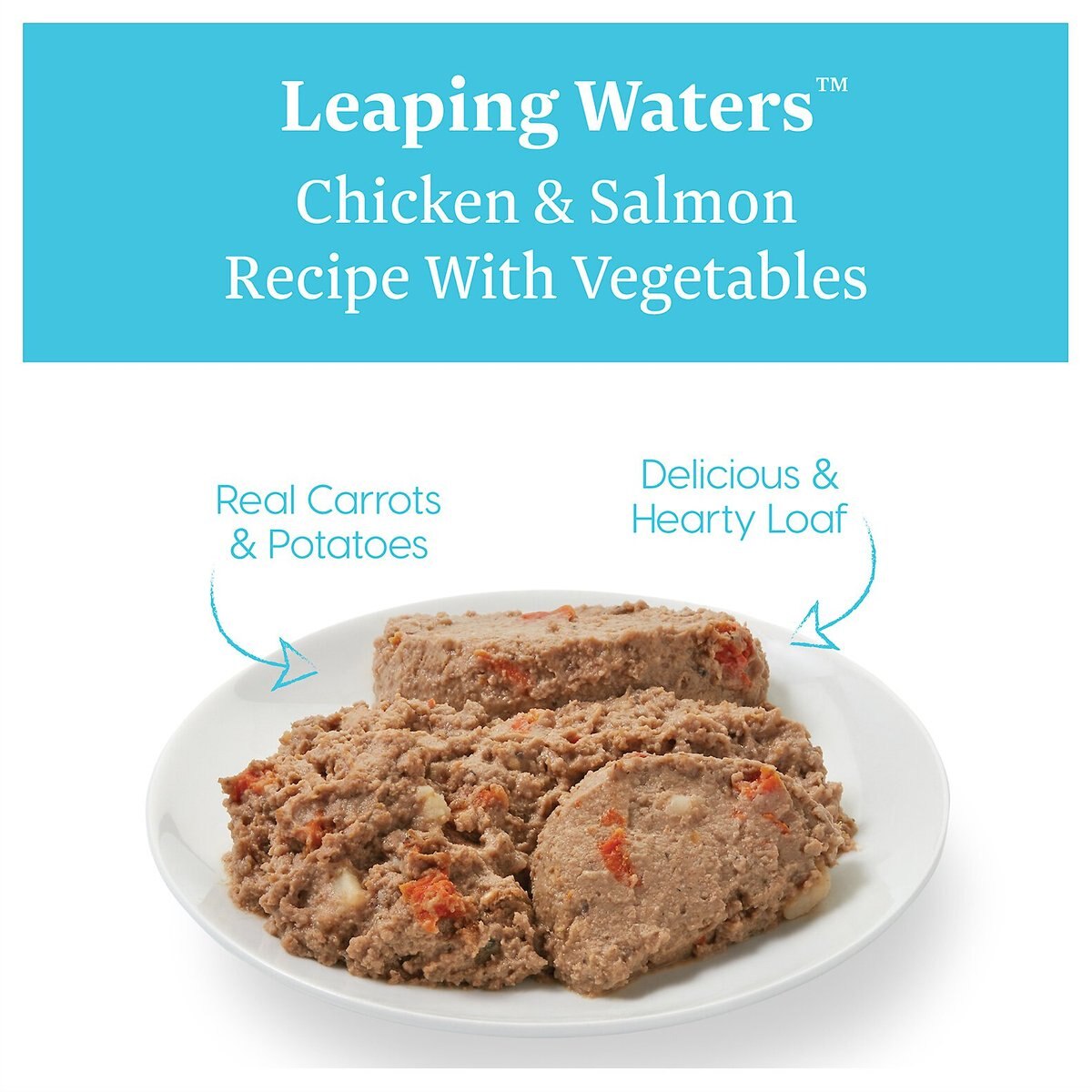 Solid Gold Leaping Waters Chicken and Salmon Recipe with Vegetable Recipe Grain-Free Small and Medium Breed Canned Dog Food