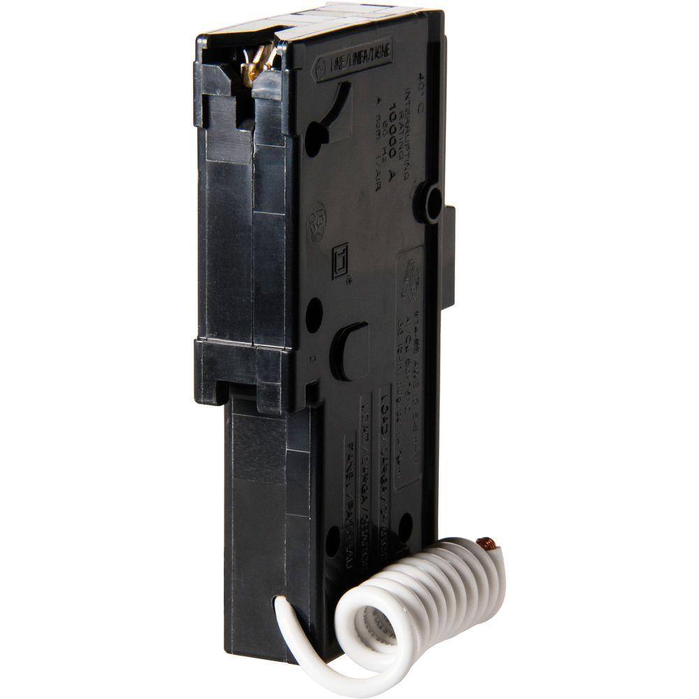 Square D Homeline 15 Amp Single-Pole Dual Function (CAFCI and GFCI) Circuit Breaker HOM115DFC