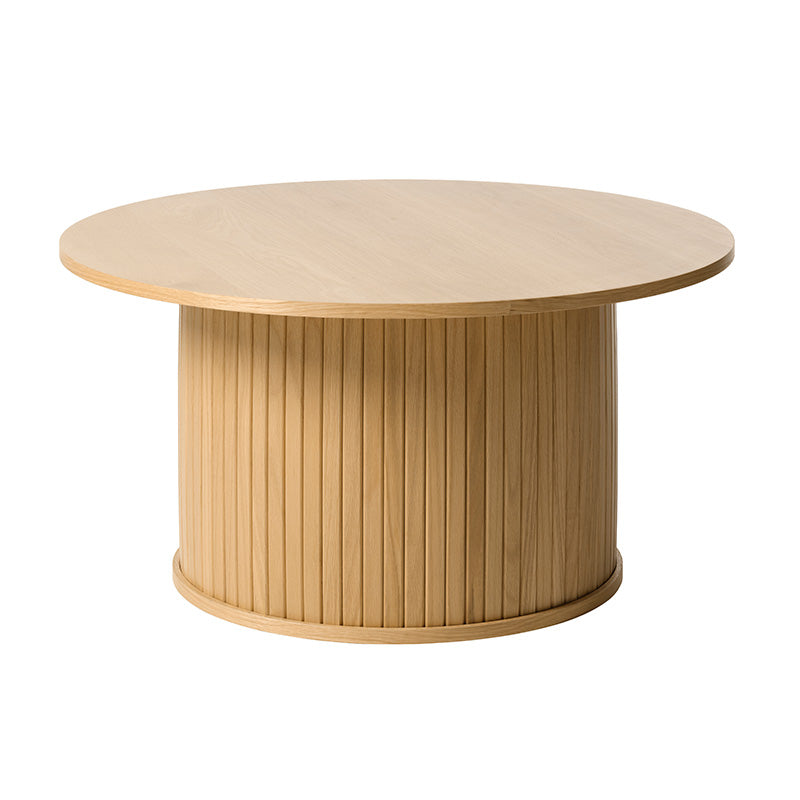 NOLA Round Coffee Table 90cm - Oak