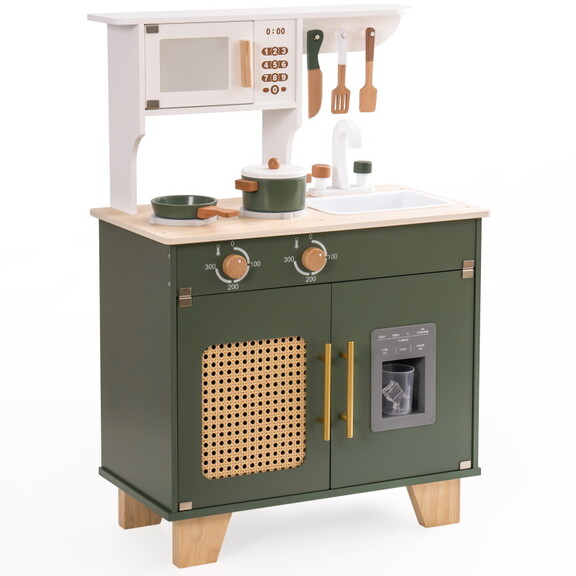 Bohemian style Vintage Green Kitchen Playset  Wond...