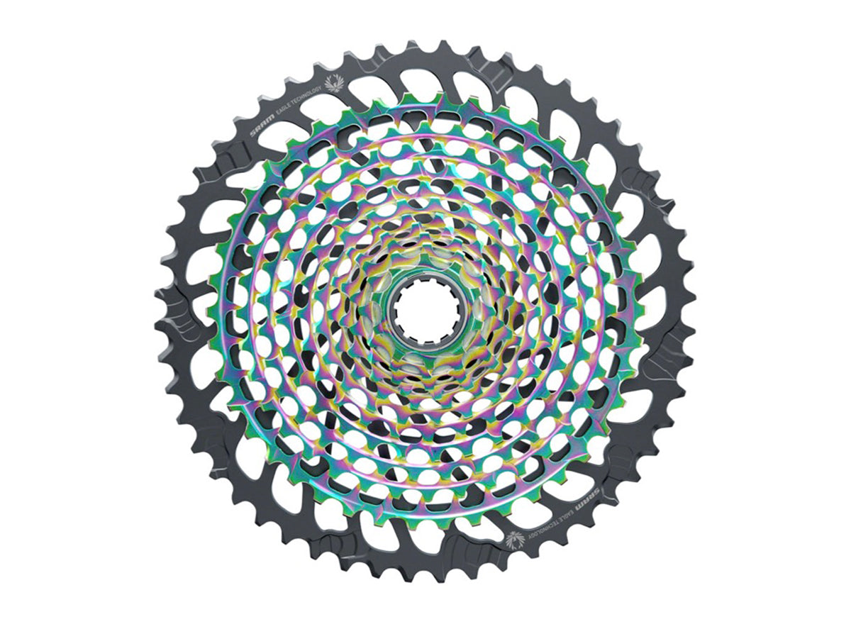 SRAM XX1  Eagle XG-1299 12 Spd MTB Cassette - Rainbow