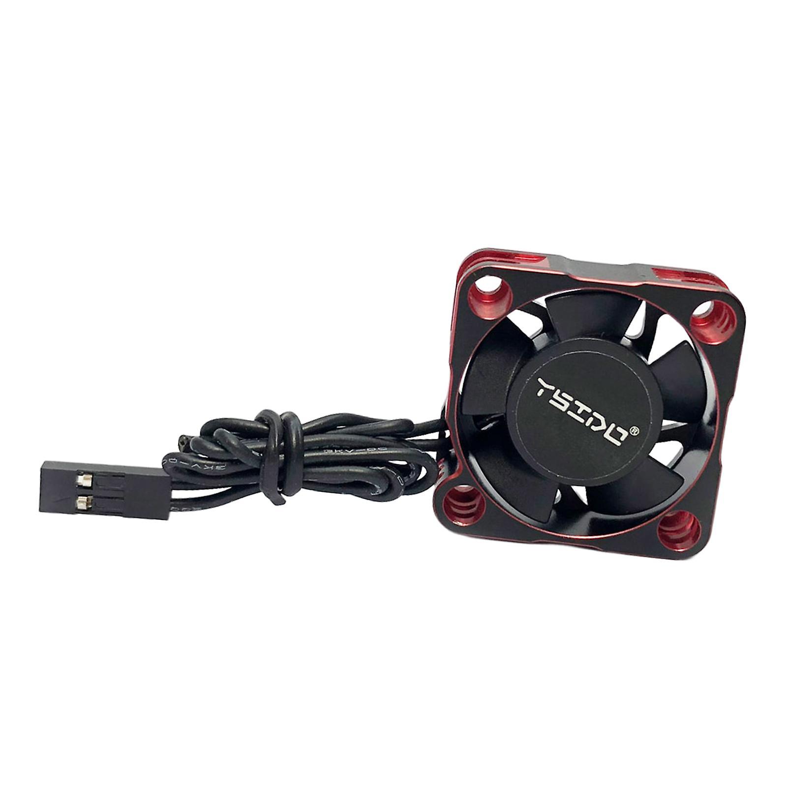 Rc Car Motor Cooling Fan For 1:8 1:10 1:7 Motor Esc Rc Truck Accs 4010 Red 16000rpm