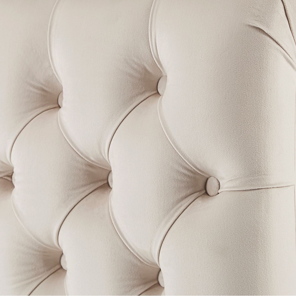 Knightsbridge Tufted Oversized Chaise Lounge by iNSPIRE Q Artisan