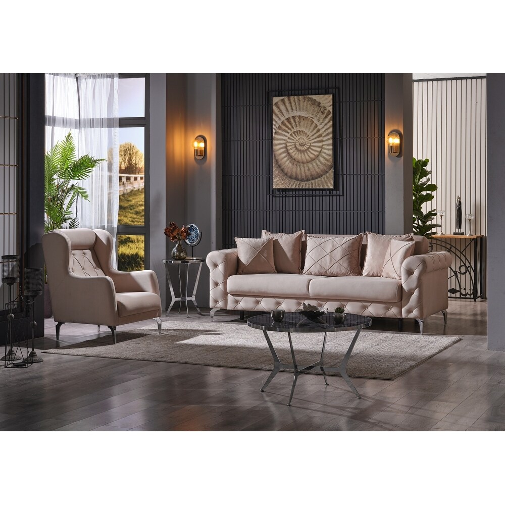 Rivario One Sofa One Chair Living Room Set