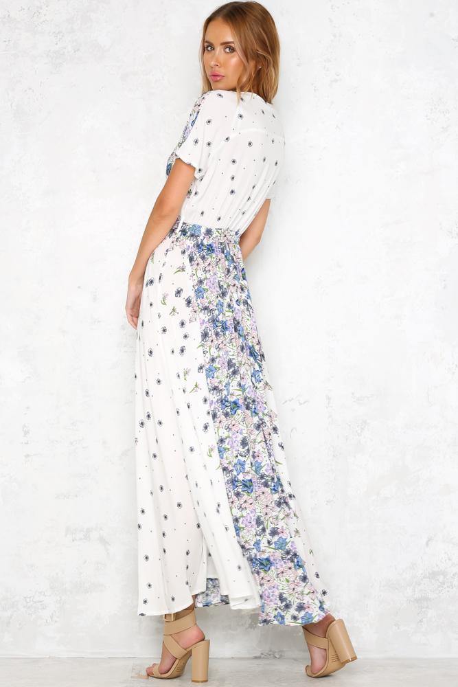 Happening Now Maxi Dress White