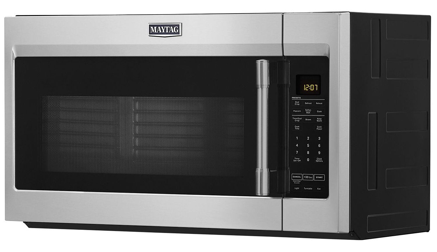 Maytag 1.9 Cu. Ft. Fingerprint Resistant Stainless Steel Over-The-Range Microwave With Dual Crisp Feature