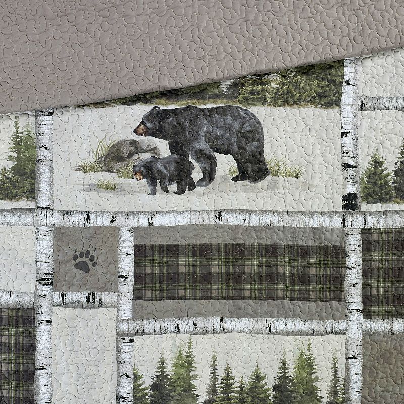 Donna Sharp Bear Panels Throw