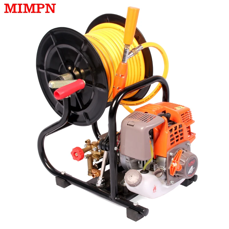 139F Portable High Pressure 4 Stroke Petrol Engine Agriculture Gasoline Pump Powered Power Sprayer Machine