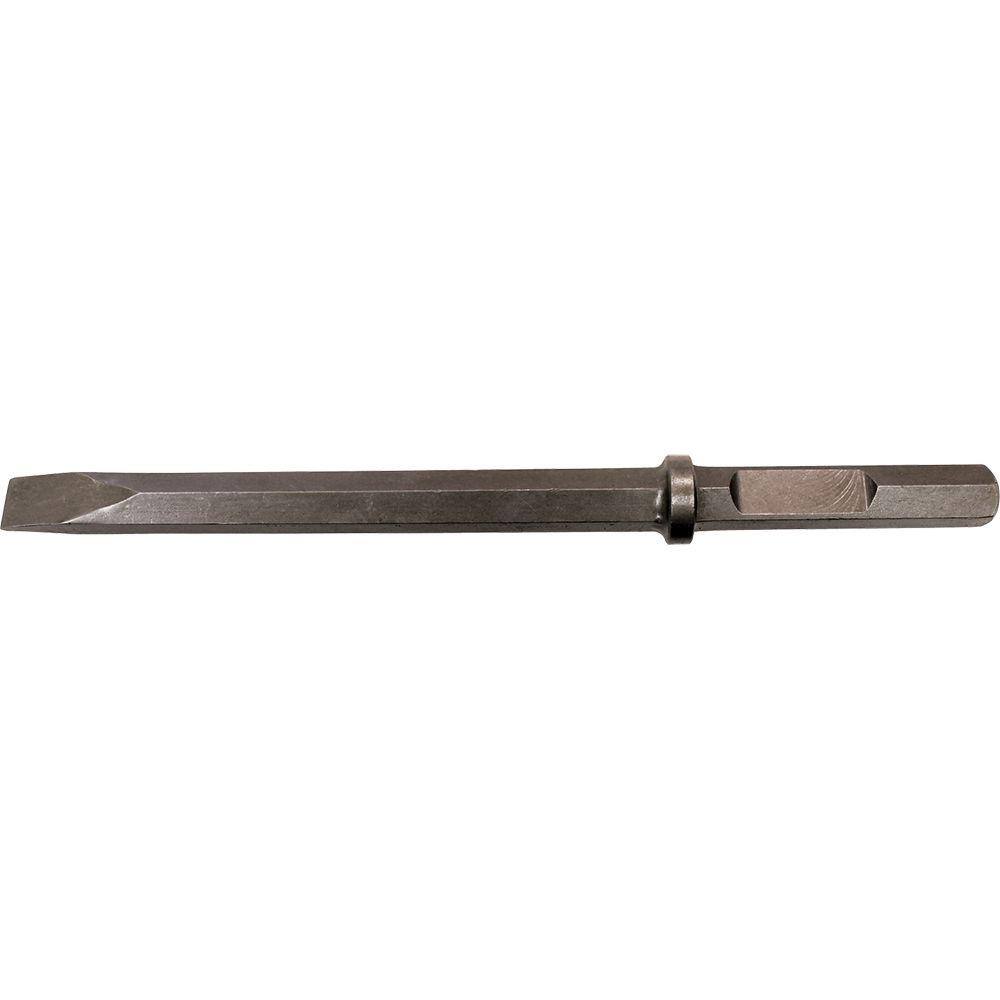 Makita 1-18 in. x 20-12 in. Flat Chisel 1-18 in. Hex for use on 1-18 in. Hex Hammers D-21369