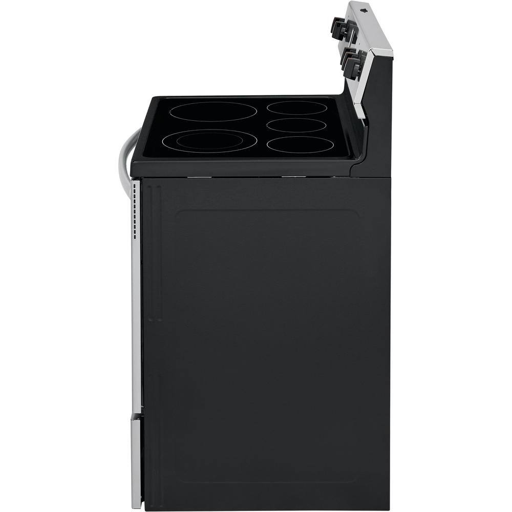 Frigidaire 30 in. 5 Element Freestanding Electric Range in Stainless Steel FCRE3052AS