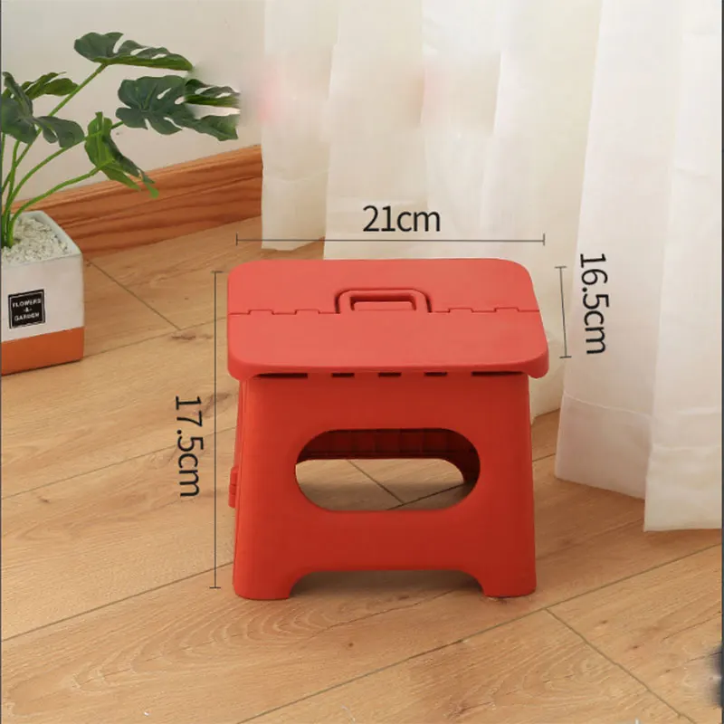 Outdoor folding stool and horse  Plastic folding stool outdoor portable   Japanese portable folding stool