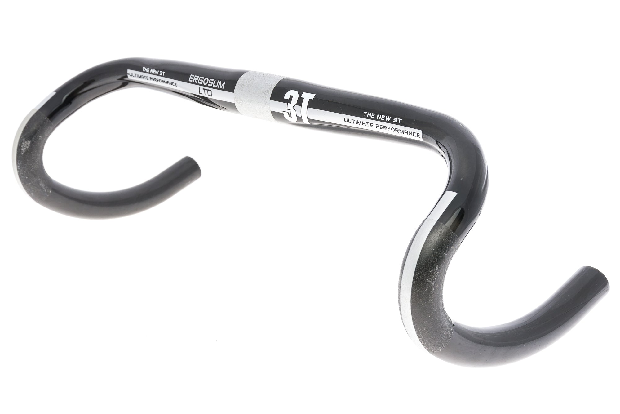 3T Ergosum LTD Handlebar 31.8mm x 40cm Carbon Black/Silver