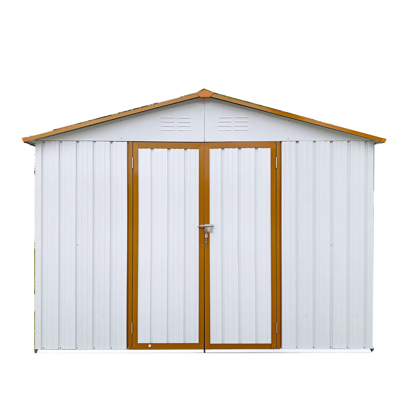 8*6 White Yellow High Quality Temporary Container House Garden Storage Shed Outdoor