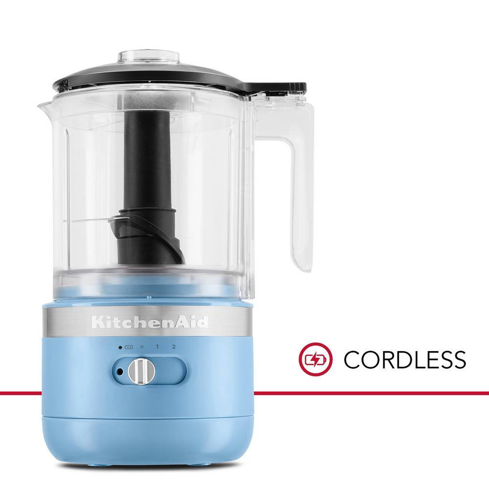 KitchenAid Cordless 5 Cup Blue Velvet Food Chopper KFCB519VB