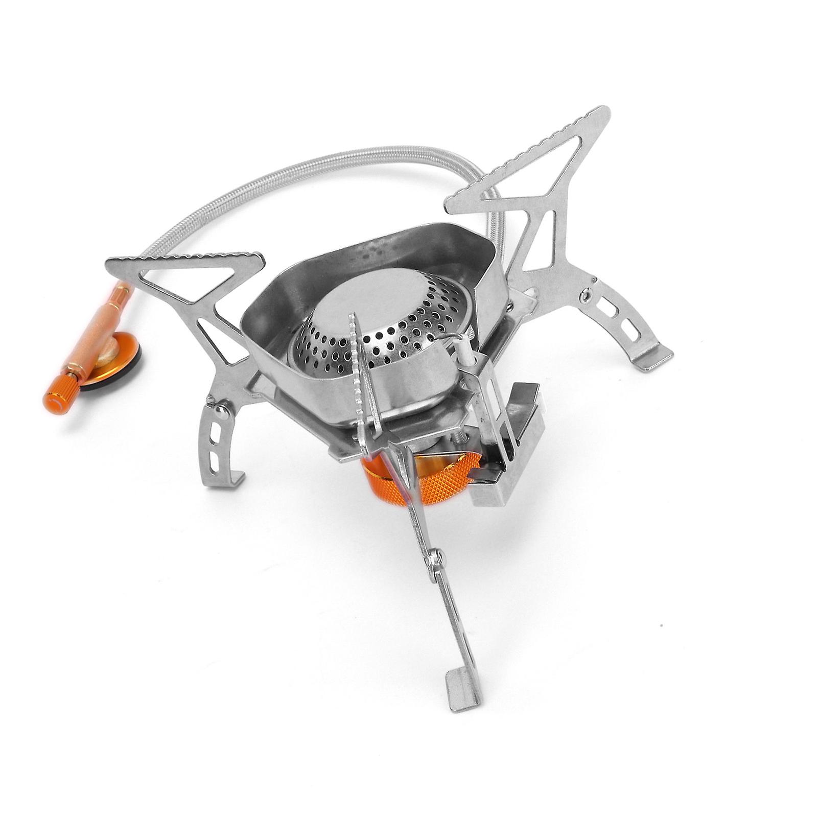 Mini Gas Stove Portable Integrated Stove Windproof Camping Oven For Courtyard Outdoor Camping