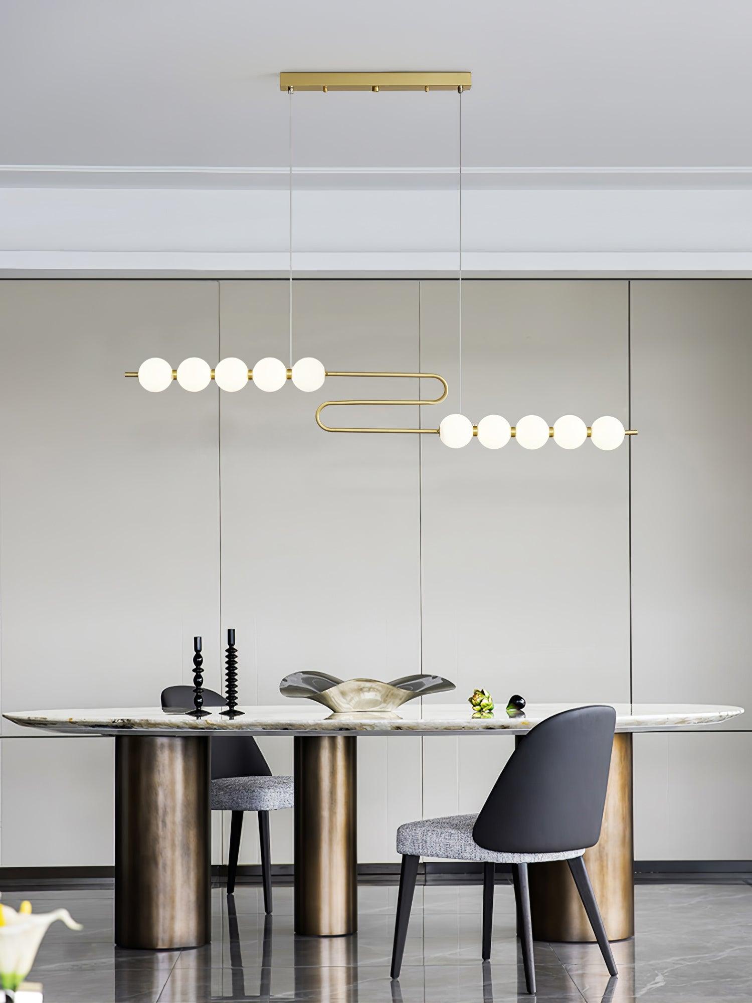 Pearl Chain Pendant Lamp